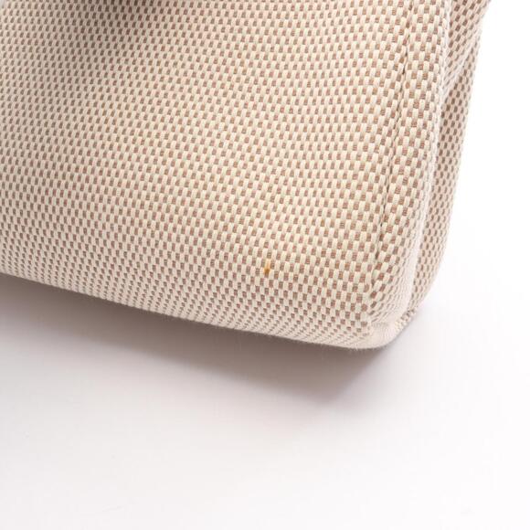 Hermes Herbag Cabas PM Tote Bag Handbag Canvas Leather Toile H Vache Hunter W... - Picture 6 of 15